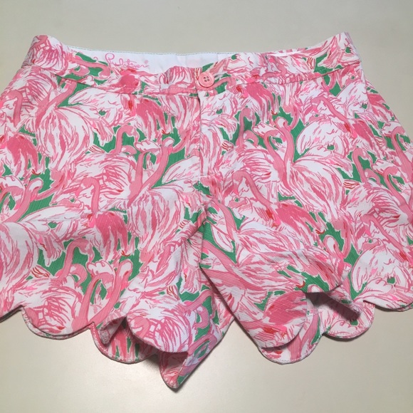 Lilly Pulitzer Pants - Lilly Pulitzer Buttercup Shorts Pink Colony 2
